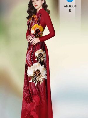 Vải áo dài hoa in 3D mới ra AD 8088 21 1595827108 865 Vai ao dai hoa in 3D moi ra AD 8088