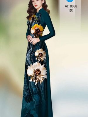 Vải áo dài hoa in 3D mới ra AD 8088 25 1595827109 453 Vai ao dai hoa in 3D moi ra AD 8088