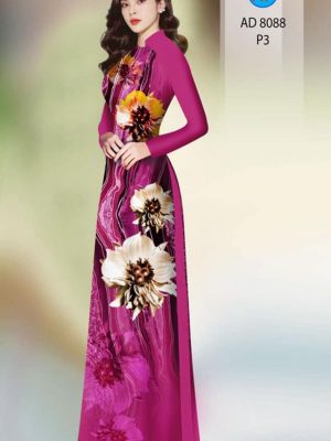 Vải áo dài hoa in 3D mới ra AD 8088 27 1595827109 935 Vai ao dai hoa in 3D moi ra AD 8088