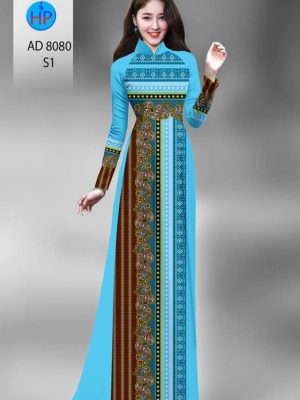 Vải áo dài hoa văn thổ cẩm mới ra AD 8080 29 1595827378 549 Vai ao dai hoa van tho cam moi ra AD