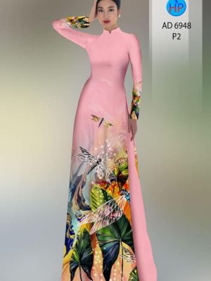 Vải áo dài hoa in 3D kiểu mới AD 6948 25 1595828190 156 Vai ao dai hoa in 3D kieu moi AD 6948