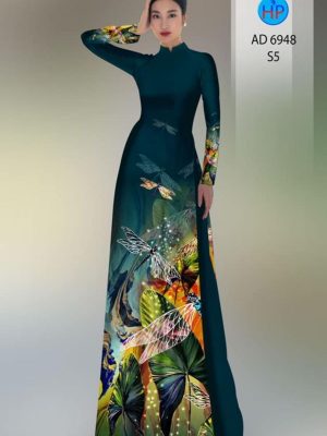 Vải áo dài hoa in 3D kiểu mới AD 6948 24 1595828190 739 Vai ao dai hoa in 3D kieu moi AD 6948