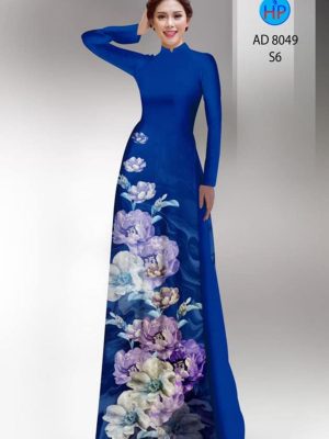 Vải áo dài hoa đẹp 3D mới ra AD 8049 23 1595922404 907 Vai ao dai hoa dep 3D moi ra AD 8049