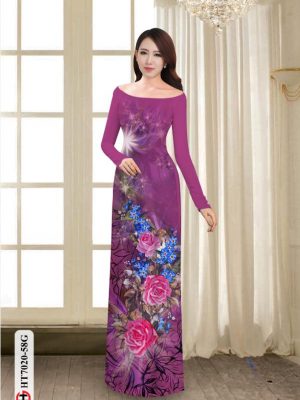 Vải áo dài hoa hồng thiết kế 2020 AD HT7020 21 1595924250 482 Vai ao dai hoa hong thiet ke 2020 AD HT7020