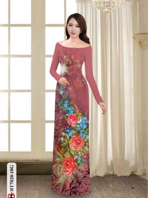 Vải áo dài hoa hồng thiết kế 2020 AD HT7020 29 1595924251 855 Vai ao dai hoa hong thiet ke 2020 AD HT7020