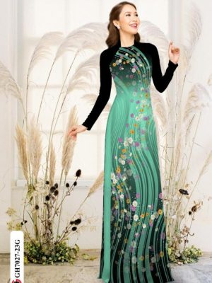 Vải áo dài hoa 3D độc đáo mới ra AD GH7027 25 1595925300 927 Vai ao dai hoa 3D doc dao moi ra AD