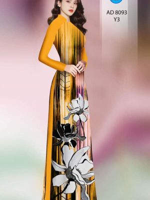 Vải áo dài hoa in 3D kiểu mới AD 8093 23 1595926993 133 Vai ao dai hoa in 3D kieu moi AD 8093