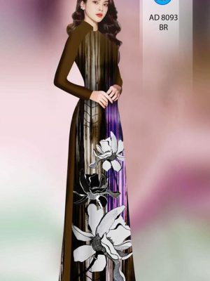 Vải áo dài hoa in 3D kiểu mới AD 8093 26 1595926993 375 Vai ao dai hoa in 3D kieu moi AD 8093