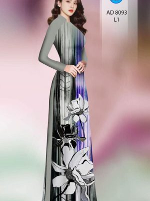 Vải áo dài hoa in 3D kiểu mới AD 8093 21 1595926993 814 Vai ao dai hoa in 3D kieu moi AD 8093