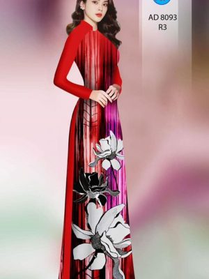 Vải áo dài hoa in 3D kiểu mới AD 8093 22 1595926993 992 Vai ao dai hoa in 3D kieu moi AD 8093