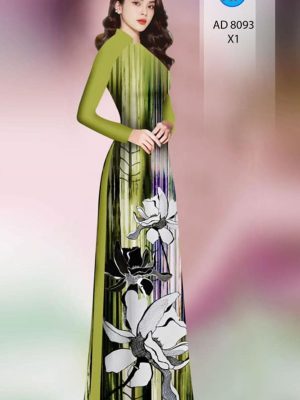 Vải áo dài hoa in 3D kiểu mới AD 8093 24 1595926993 999 Vai ao dai hoa in 3D kieu moi AD 8093