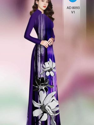Vải áo dài hoa in 3D kiểu mới AD 8093 35 1595926995 282 Vai ao dai hoa in 3D kieu moi AD 8093