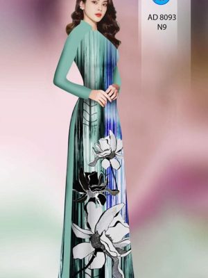 Vải áo dài hoa in 3D kiểu mới AD 8093 34 1595926995 599 Vai ao dai hoa in 3D kieu moi AD 8093