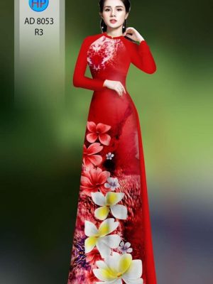 Vải áo dài hoa in 3D kiểu mới AD 8053 23 1595927948 958 Vai ao dai hoa in 3D kieu moi AD 8053