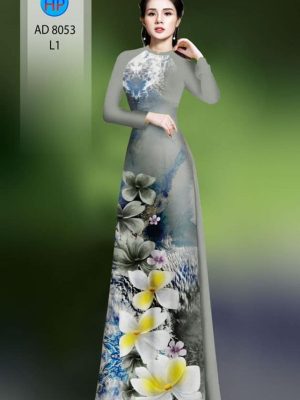 Vải áo dài hoa in 3D kiểu mới AD 8053 31 1595927949 24 Vai ao dai hoa in 3D kieu moi AD 8053