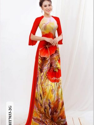 Vải áo dài hoa 3D độc đáo kiểu mới AD HT7033 29 1596018932 906 Vai ao dai hoa 3D doc dao kieu moi AD