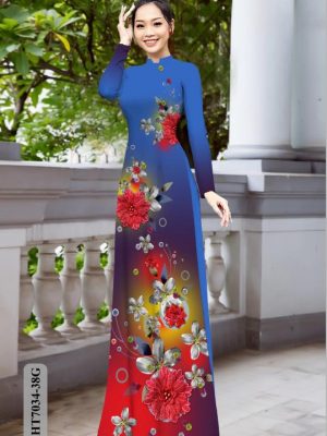 Vải áo dài đẹp hoa 3D mới ra AD HT7034 24 1596019464 732 Vai ao dai dep hoa 3D moi ra AD HT7034