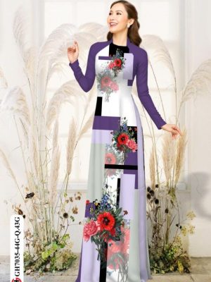Vải áo dài hoa in 3D thiết kế 2020 AD GH7035 16 1596019902 742 Vai ao dai hoa in 3D thiet ke 2020 AD