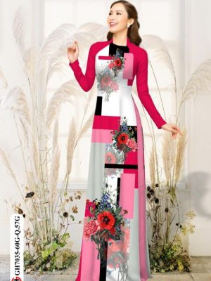 Vải áo dài hoa in 3D thiết kế 2020 AD GH7035 20 1596019903 789 Vai ao dai hoa in 3D thiet ke 2020 AD