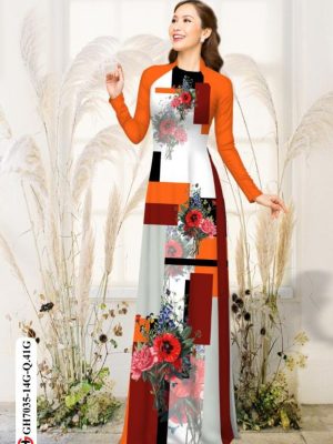 Vải áo dài hoa in 3D thiết kế 2020 AD GH7035 26 1596019904 908 Vai ao dai hoa in 3D thiet ke 2020 AD