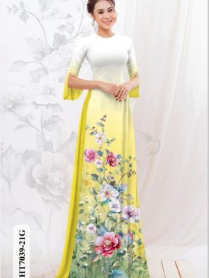 Vải áo dài hoa in 3D kiểu mới AD HT7039 26 1596076217 34 Vai ao dai hoa in 3D kieu moi AD HT7039