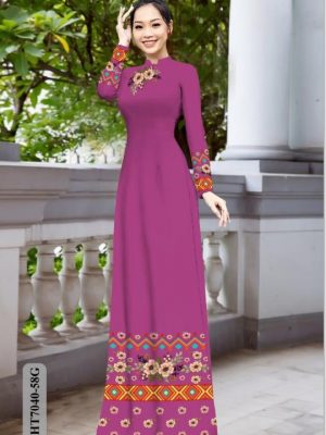 Vải áo dài hoa in 3D thiết kế 2020 AD HT7040 17 1596076878 190 Vai ao dai hoa in 3D thiet ke 2020 AD