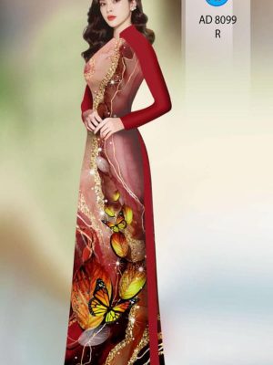 Vải áo dài hoa in 3D mới ra AD 8099 22 1596078174 405 Vai ao dai hoa in 3D moi ra AD 8099