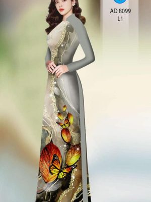 Vải áo dài hoa in 3D mới ra AD 8099 24 1596078175 134 Vai ao dai hoa in 3D moi ra AD 8099
