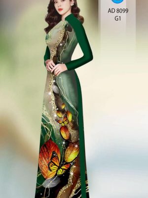 Vải áo dài hoa in 3D mới ra AD 8099 29 1596078176 99 Vai ao dai hoa in 3D moi ra AD 8099