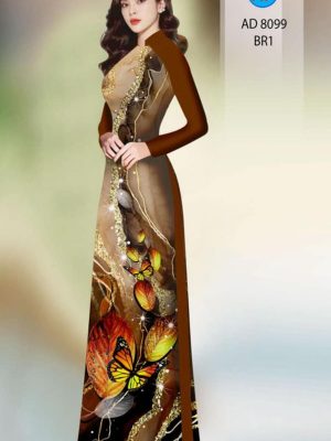 Vải áo dài hoa in 3D mới ra AD 8099 37 1596078177 657 Vai ao dai hoa in 3D moi ra AD 8099