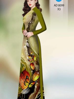 Vải áo dài hoa in 3D mới ra AD 8099 34 1596078177 767 Vai ao dai hoa in 3D moi ra AD 8099