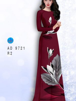 Vải áo dài hình lá thiết kế 2020 AD 9721 32 1596079085 158 Vai ao dai hinh la thiet ke 2020 AD 9721