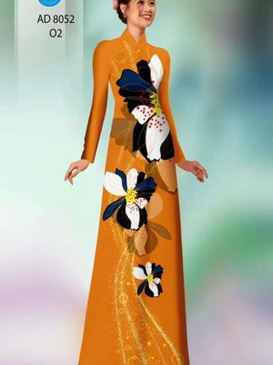 Vải áo dài hoa in 3D thiết kế 2020 AD 8052 20 1596079291 932 Vai ao dai hoa in 3D thiet ke 2020 AD
