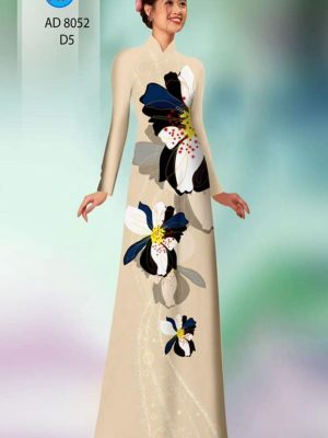 Vải áo dài hoa in 3D thiết kế 2020 AD 8052 21 1596079292 335 Vai ao dai hoa in 3D thiet ke 2020 AD