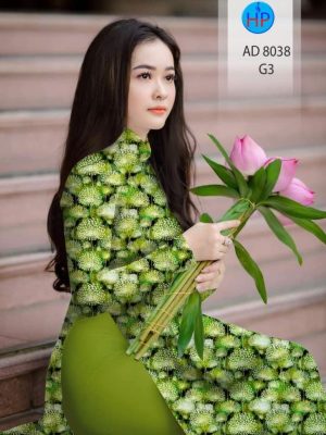 Vải áo dài hoa bồ công anh thiết kế 2020 AD 8038 21 1596079500 165 Vai ao dai hoa bo cong anh thiet ke 2020