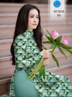 Vải áo dài hoa bồ công anh thiết kế 2020 AD 8038 27 1596079501 904 Vai ao dai hoa bo cong anh thiet ke 2020