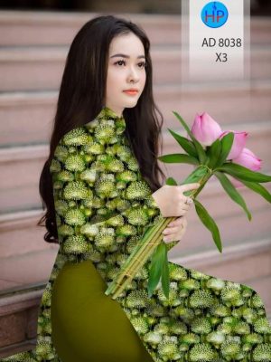 Vải áo dài hoa bồ công anh thiết kế 2020 AD 8038 31 1596079502 486 Vai ao dai hoa bo cong anh thiet ke 2020
