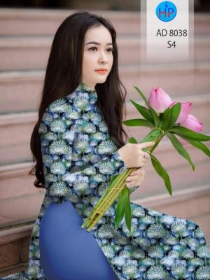 Vải áo dài hoa bồ công anh thiết kế 2020 AD 8038 30 1596079502 491 Vai ao dai hoa bo cong anh thiet ke 2020