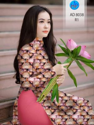 Vải áo dài hoa bồ công anh thiết kế 2020 AD 8038 34 1596079503 894 Vai ao dai hoa bo cong anh thiet ke 2020