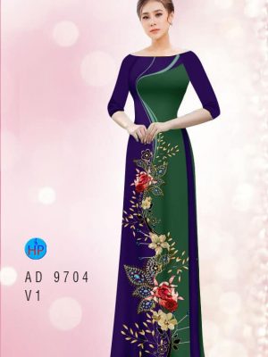 Vải áo dài hoa in 3D mới ra AD 9704 35 1596079762 335 Vai ao dai hoa in 3D moi ra AD 9704