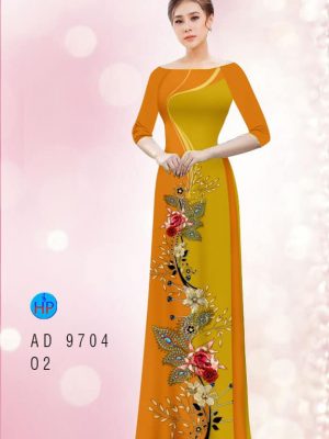 Vải áo dài hoa in 3D mới ra AD 9704 31 1596079762 384 Vai ao dai hoa in 3D moi ra AD 9704