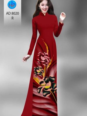 Vải áo dài hoa in 3D thiết kế 2020 AD 8020 23 1596185988 119 Vai ao dai hoa in 3D thiet ke 2020 AD