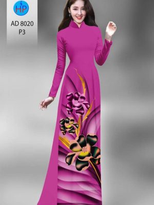 Vải áo dài hoa in 3D thiết kế 2020 AD 8020 21 1596185988 709 Vai ao dai hoa in 3D thiet ke 2020 AD