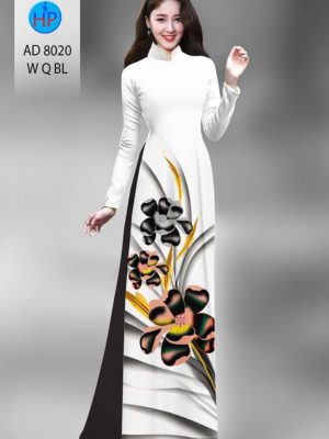 Vải áo dài hoa in 3D thiết kế 2020 AD 8020 30 1596185989 327 Vai ao dai hoa in 3D thiet ke 2020 AD