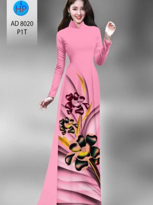 Vải áo dài hoa in 3D thiết kế 2020 AD 8020 29 1596185989 417 Vai ao dai hoa in 3D thiet ke 2020 AD