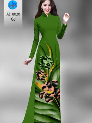 Vải áo dài hoa in 3D thiết kế 2020 AD 8020 37 1596185990 413 Vai ao dai hoa in 3D thiet ke 2020 AD