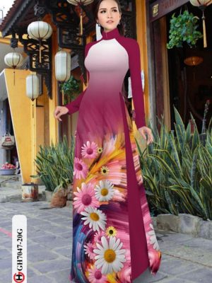Vải áo dài hoa cúc thiết kế 2020 AD GH7047 25 1596186296 62 Vai ao dai hoa cuc thiet ke 2020 AD GH7047
