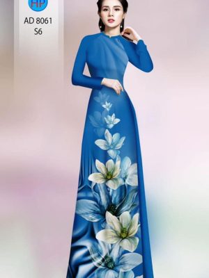 Vải áo dài hoa in 3D mới ra AD 8061 22 1596186779 608 Vai ao dai hoa in 3D moi ra AD 8061