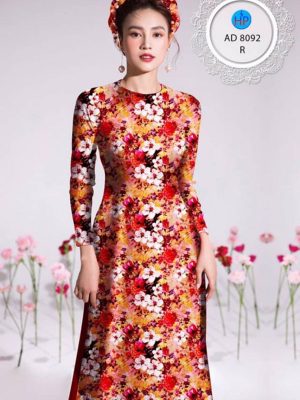 Vải áo dài hoa nhí kiểu mới AD 8092 24 1596188115 610 Vai ao dai hoa nhi kieu moi AD 8092