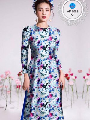 Vải áo dài hoa nhí kiểu mới AD 8092 30 1596188117 241 Vai ao dai hoa nhi kieu moi AD 8092